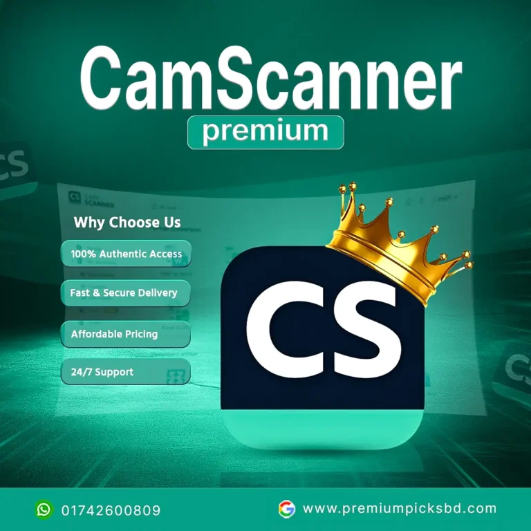 CamScanner Premium Subscription